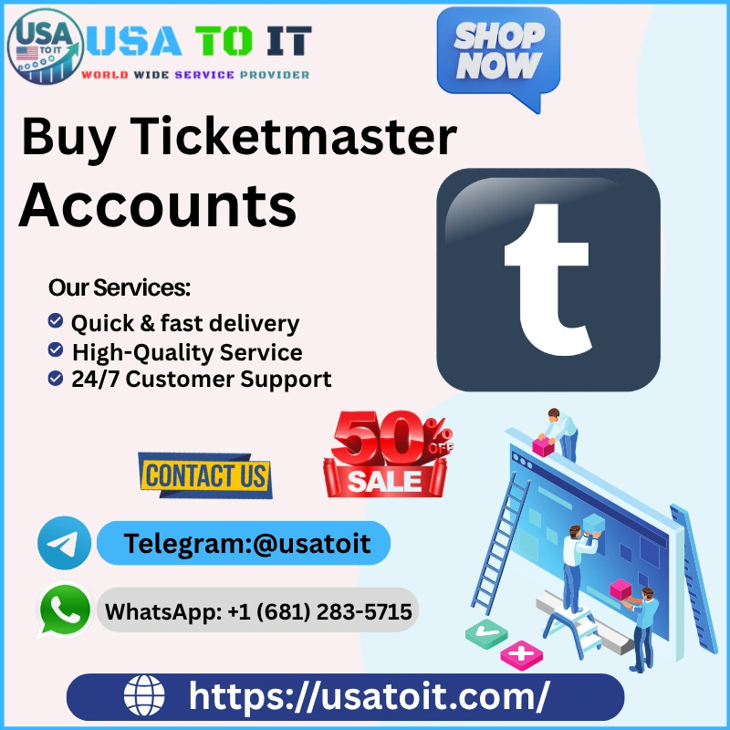Buy Ticketmaster Accounts