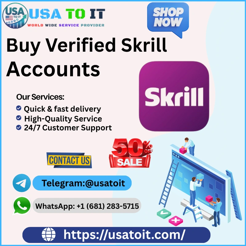 Buy Verified Skrill Accounts